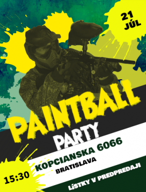 Summer Paintball Party 2019